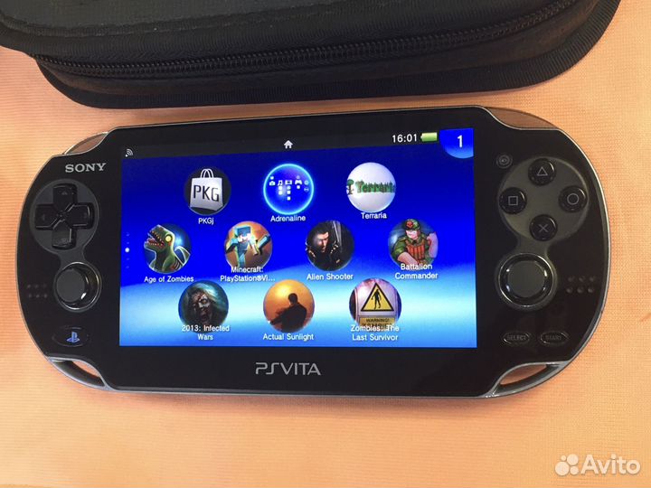 Sony Vita Прошитая+25 игр