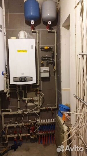 Монтаж байпасов, перемычек, радиаторов