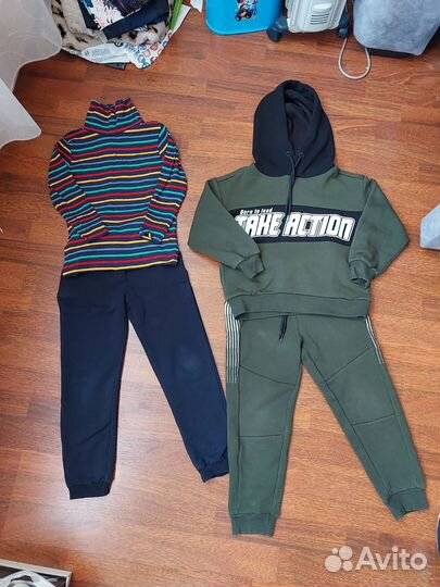 Вещи пакетом на мальчика 116-122 весна лето