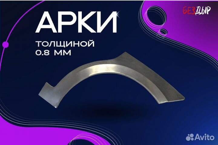 Ремонтная арка Mazda 626 4 GE правая