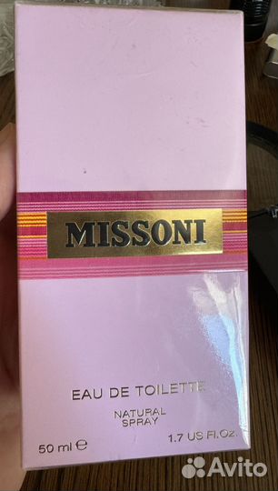 Туалетная вода Missoni оригинал Италия