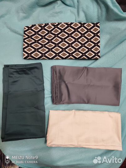 Наволочки из сатина, разных размеров