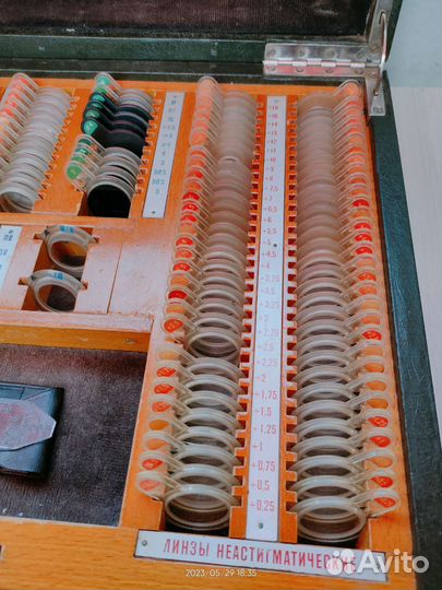 Набор пробных очковых линз нм