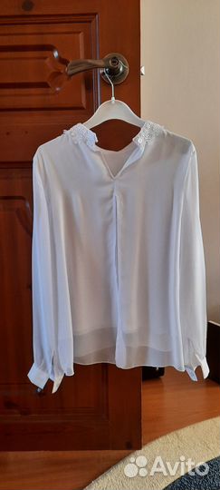 Блузка белая школьная