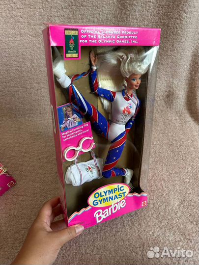 Куклы Barbie Olympic Gymnast & Indiana University