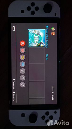 Nintendo switch oled чип