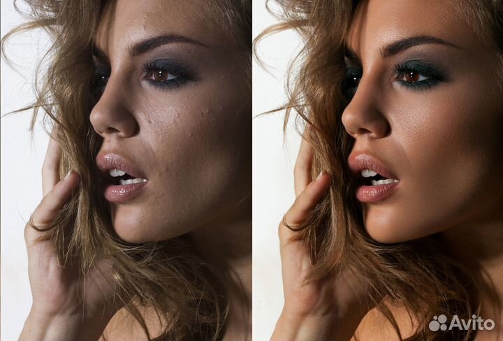 Обработка фото ретушь реставрация