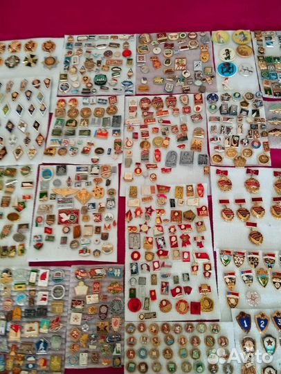 Значки и медали СССР