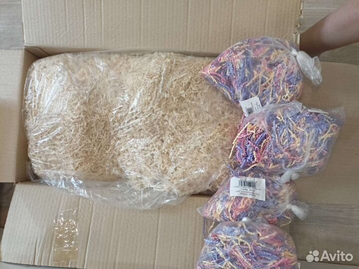 Бумажный наполнитель для подарков