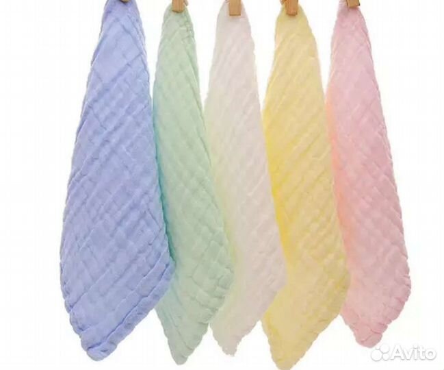 Полотенца муслиновые 25*25