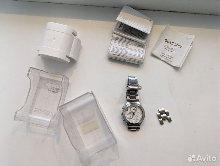 Часы swatch хронограф