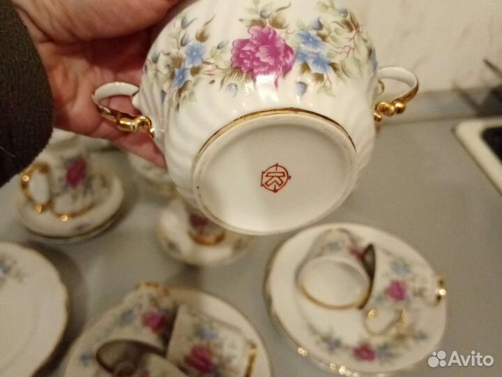 Кофейный сервиз Коростенского фарфорового завода