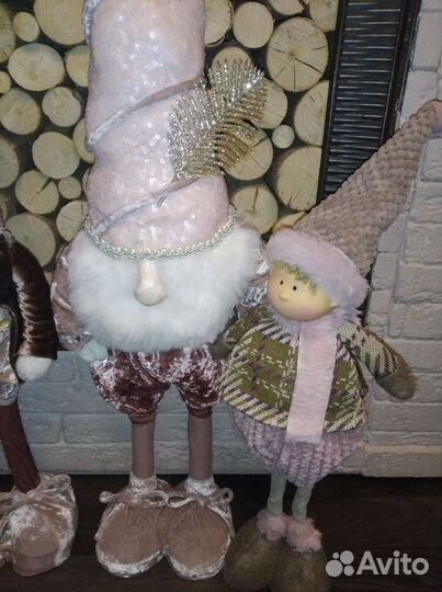 Новогодние гномы, декор, сувениры