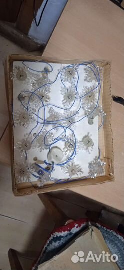 Елочная гирлянда СССР