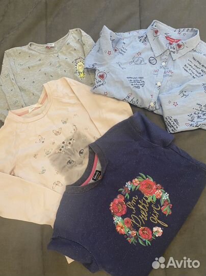 Детская одежда для девочек пакетом 134