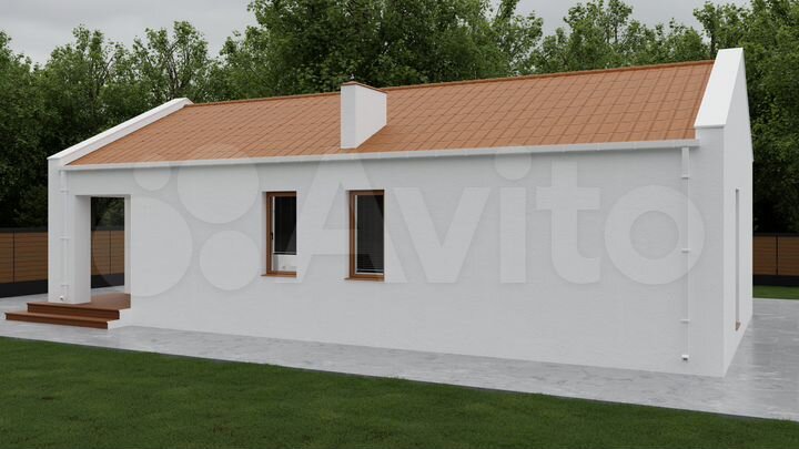 Дом 100 м² на участке 3,5 сот.