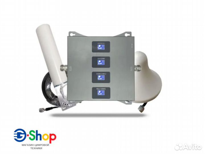 Четырехдиапазонный усилитель сигнала GSM 2G/3G/4G