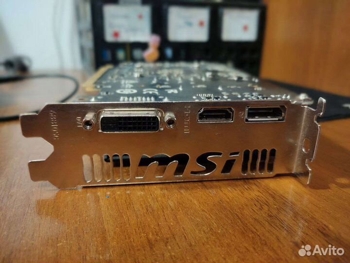 Видеокарта gtx 1050 ti 4gb MSI aero