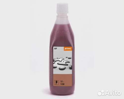 Масло Stihl (Штиль) 1л двухтактных двигателей