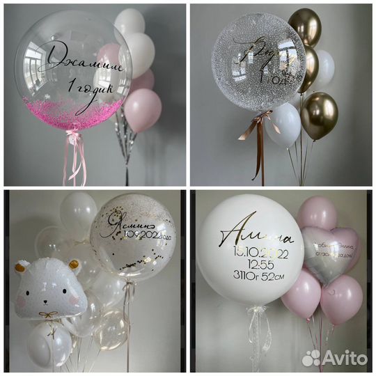Воздушные шары/Шарики с гелием/шары с гелием