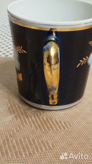 Бокал СССР cobalt винтаж