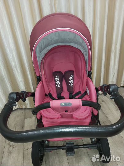 Коляска 3 в 1 Zippi tutis + подарок зимний комбез