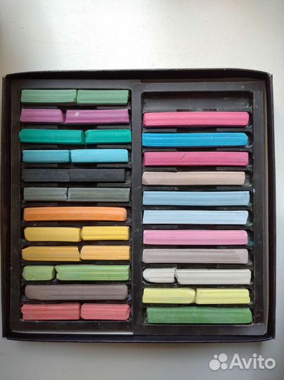 Пастель художественная сухая