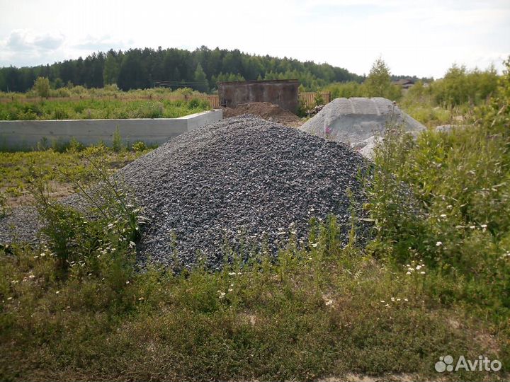 Щебень отсев пгс в Перми с доставкой