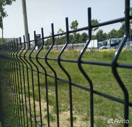 Забор сетка 3D