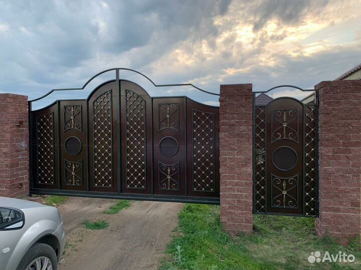 Откатные автоматические ворота