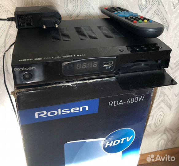 Комплект цтв HD TV Rolsen RDB-601 +Rolsen RDA-600W