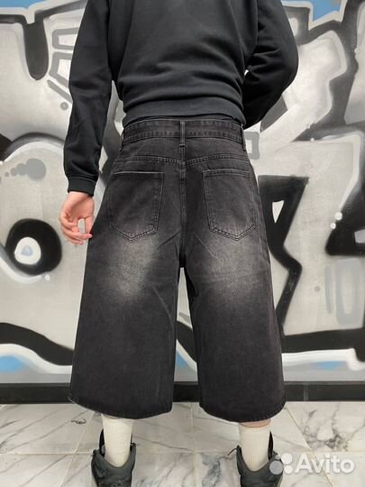 Широкие шорты jaded london y2k opium sematary