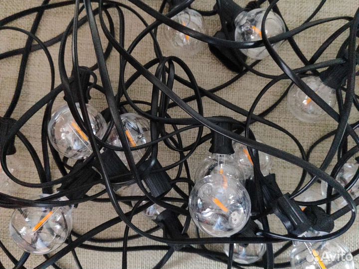 Гирлянда с лампочками