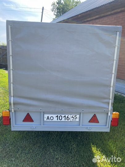 Прицеп легковой для снегохода