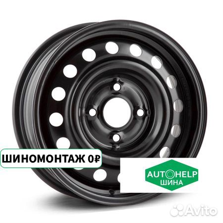 Trebl 64E45M R15 4X114.3 ET45 D66.1 Black