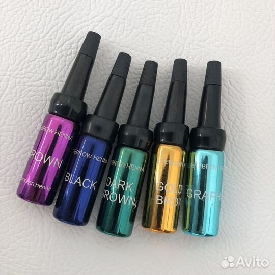 Хна для бровей eco beauty