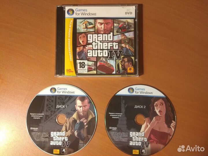 Игра Gta 4 pc dvd (ключ активируется в steam)