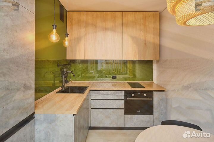 Кухня по дизайну Лофт по индивидуальным размерам