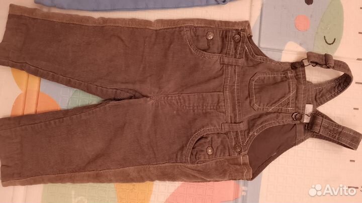 Джинсовый комбинезон 74 80