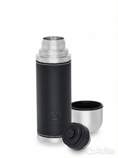 Термос Арктика с кожаной вставкой 108-500