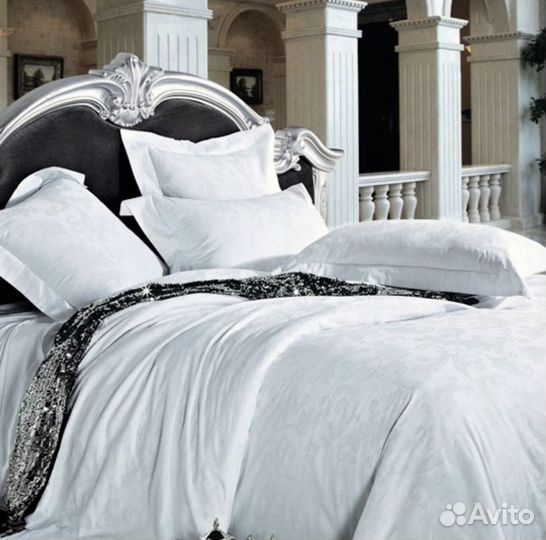 Белье постельное сатин жаккард, 100 хлопок