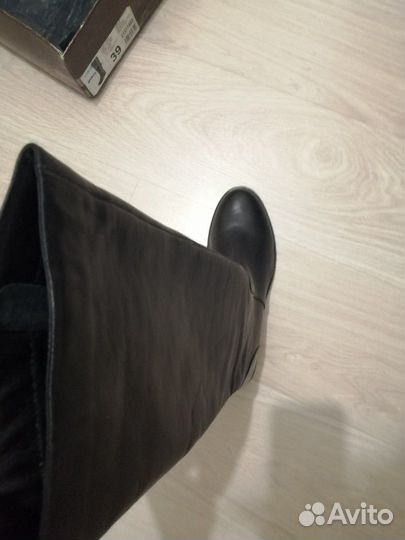 Сапоги демисезонные натуральная кожа Новые