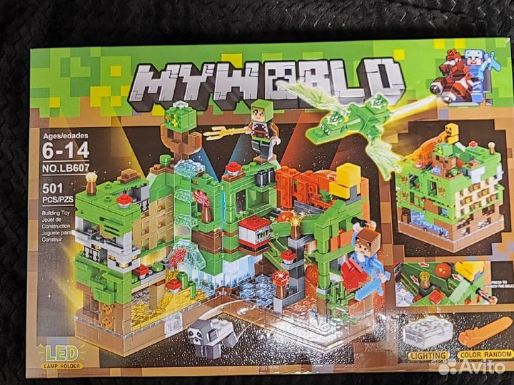 Новый Конструктор Lego Майнкрафт