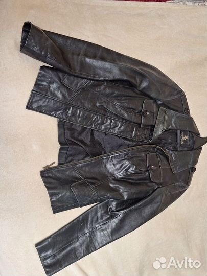 Куртка кожаная женская 48 50 размер