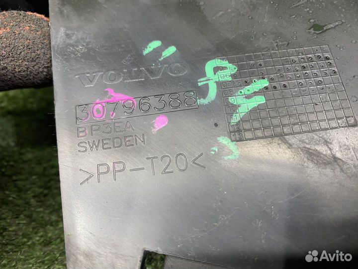 Крепление фары volvo V70 BW56 R 2 009 Право