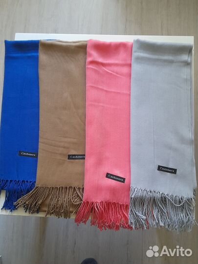 Палантин кашемировый 200х70