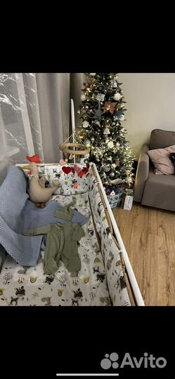 Бортики в кроватку