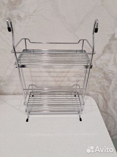 Полка из нержавеющей стали для кухни