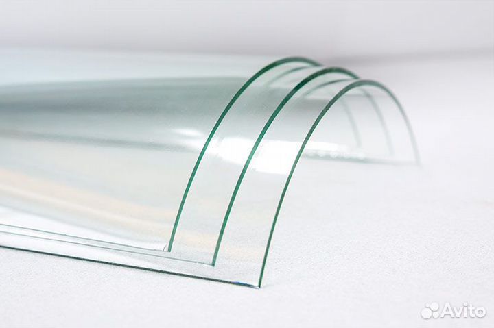 Гнутое стекло для фасадов