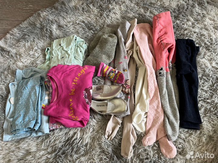 Пакет одежды на девочку 92 размер